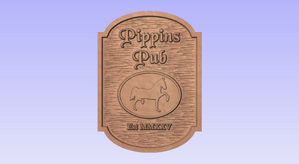 Reserved for William Clossey Custom Sign The Carving Company 