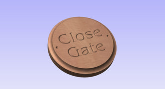 Reserved for Copper Head Estate Sign The Carving Company 