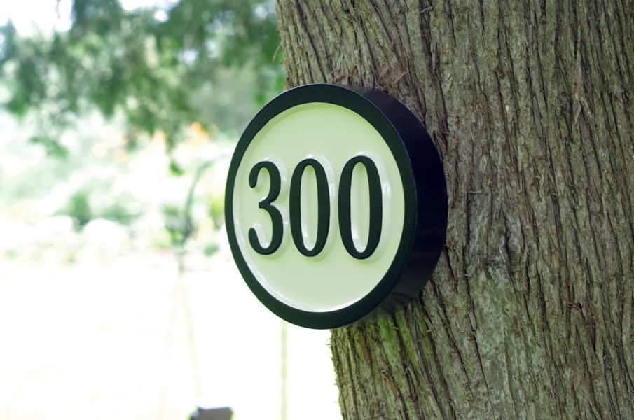 Carved House Number - Any Number (A3) - The Carving Company