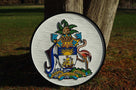 Bahama Coat of Arms / Tropical Entrance Sign  (F19) - The Carving Company