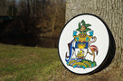Bahama Coat of Arms / Tropical Entrance Sign  (F19) - The Carving Company
