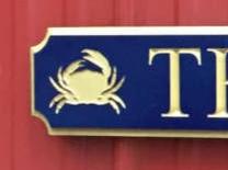 Custom Engraved  Quarterboard sign with Pickaxe and Shovel or other image - Add your name or place and image (Q56) - The Carving Company