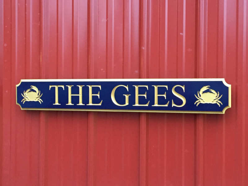 Custom Engraved Quarterboard sign with Seal or other image and Established Year (Q60) - The Carving Company