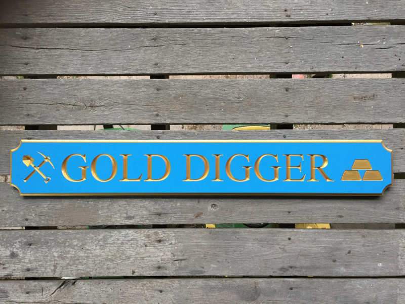 Custom Engraved Quarterboard sign with Seal or other image and Established Year (Q60) - The Carving Company