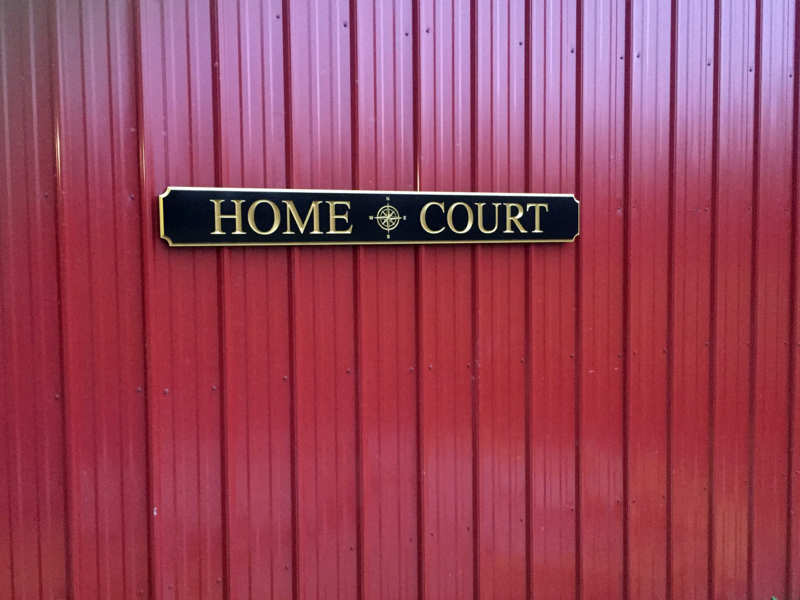 Custom Carved Quarterboard sign with Compass Rose image - Add your name (Q51) - The Carving Company