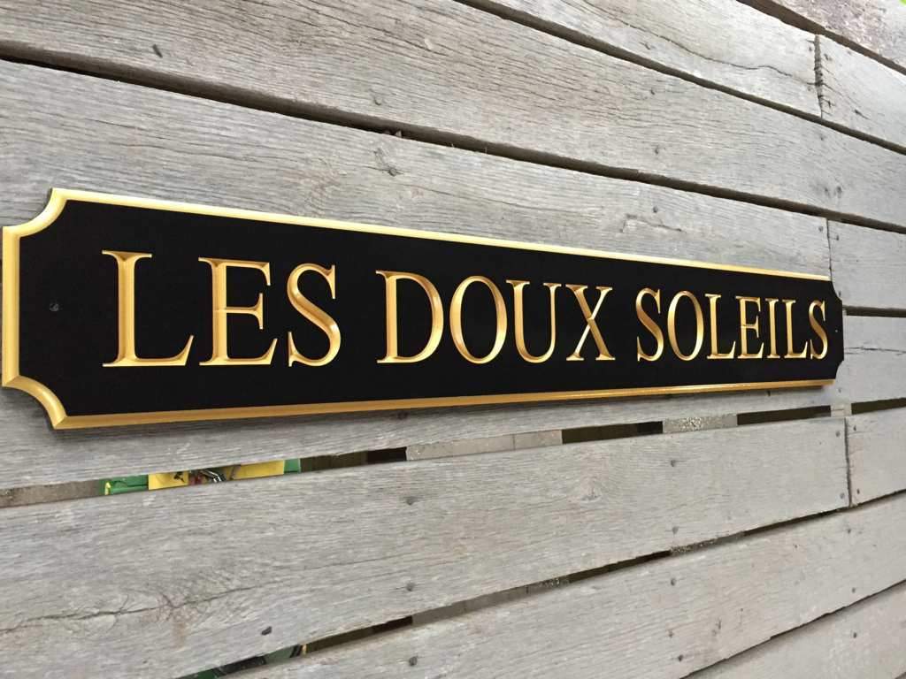 Custom Engraved v-carved Quarterboard sign for Farm Business - Add your name (Q69) - The Carving Company