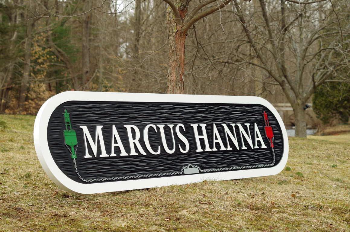Custom Carved Quarterboard sign for Coast Guard Ship or any Vessel (Q39) - The Carving Company
