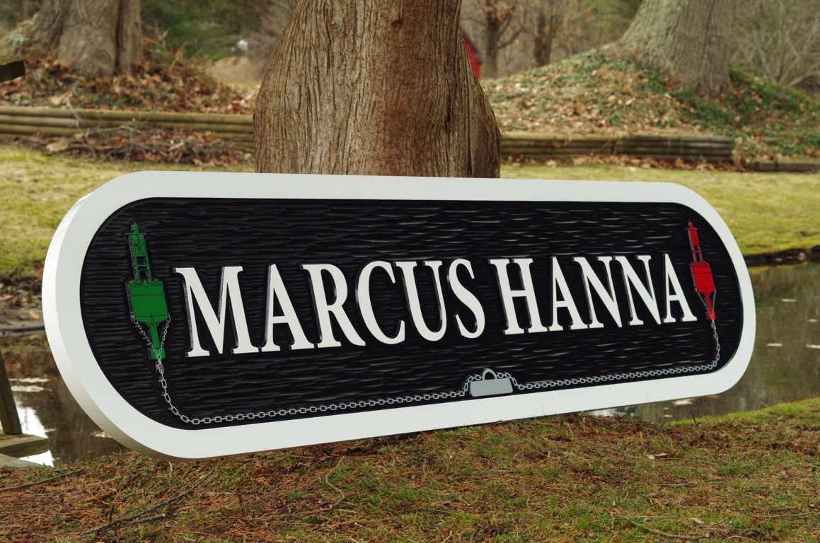 Custom Carved Quarterboard sign for Coast Guard Ship or any Vessel (Q39) - The Carving Company
