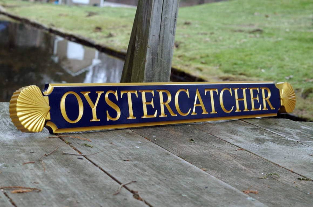 Customized Nantucket Quarterboard With Scallop Ends The Carving Company customized-nantucket-quarterboard-with-scallop-ends-the-carving-company