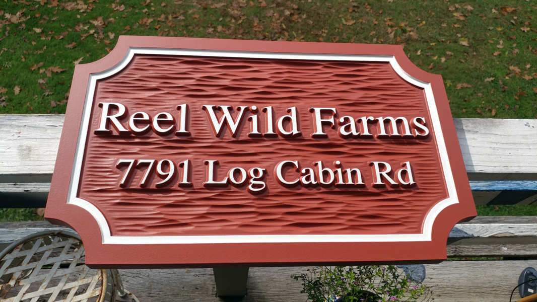 Custom Carved Estate Name sign with Seagull or other images - Beach theme (LN57) - The Carving Company iso view6