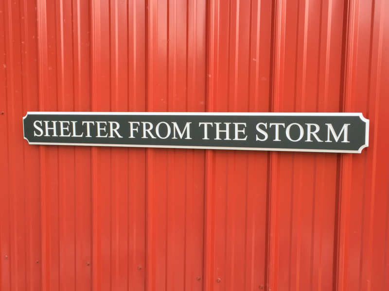 Custom Engraved Quarterboard sign - Add your name, color  (Q68) - The Carving Company