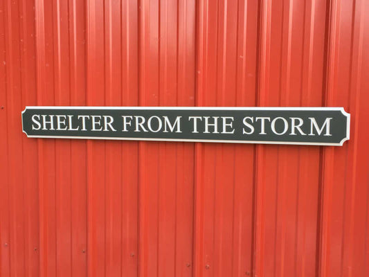 Custom Engraved Quarterboard sign - Add your name, color  (Q68) - The Carving Company