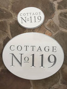 Address Number sign for Cottage, Home, or Business - Made to Order (A102) - The Carving Company