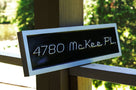 House number - Street Address Sign Custom - Create your own (A108) - The Carving Company