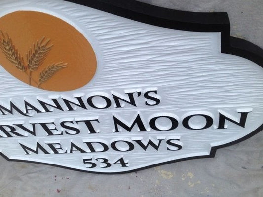 Custom Carved Business Signs- Your Logo for Exterior or Interior Display (B7) - The Carving Company