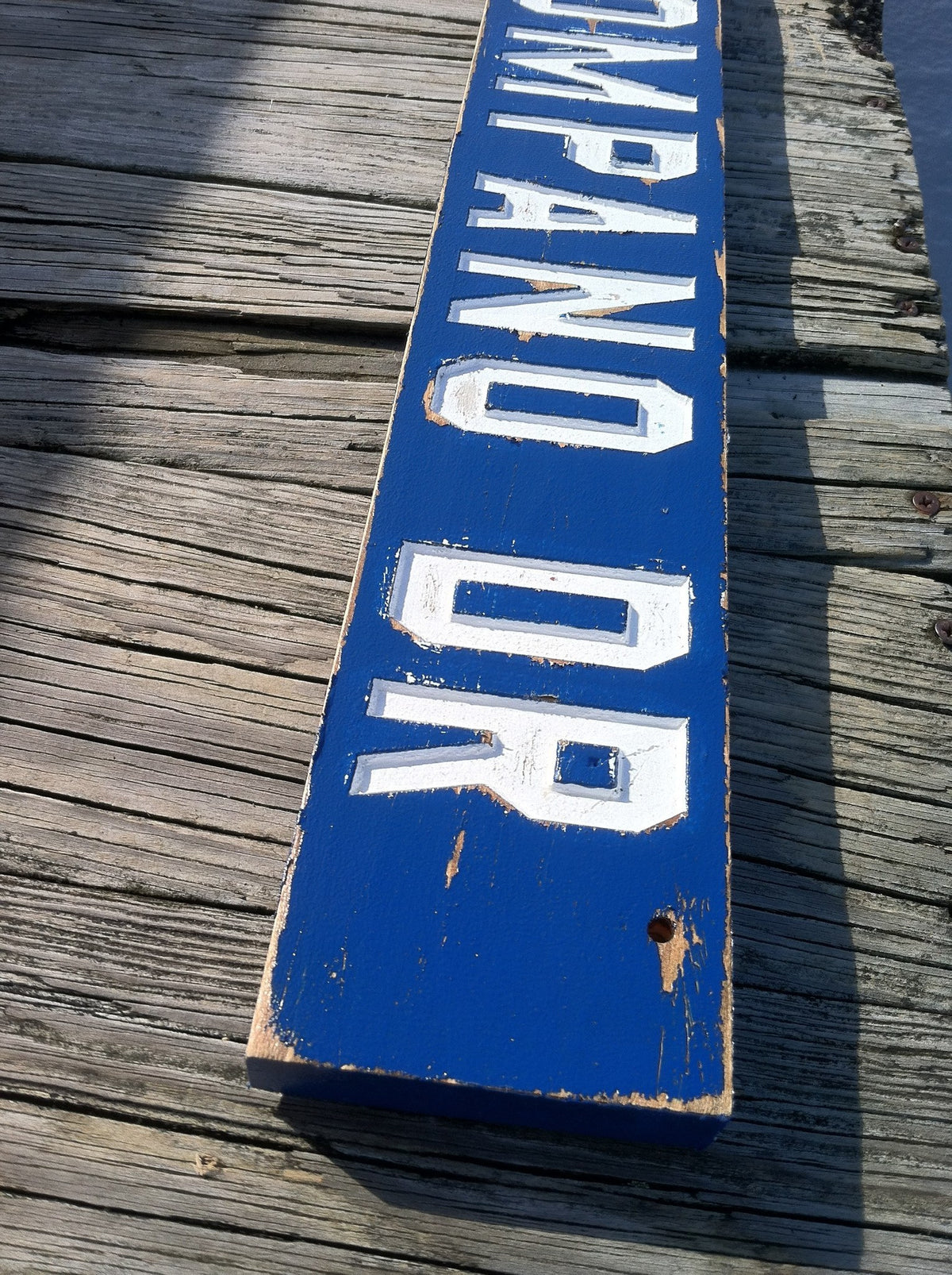 Custom Street Name Sign - Personalized- Distressed Home decor or Outdoor sign (A67) - The Carving Company