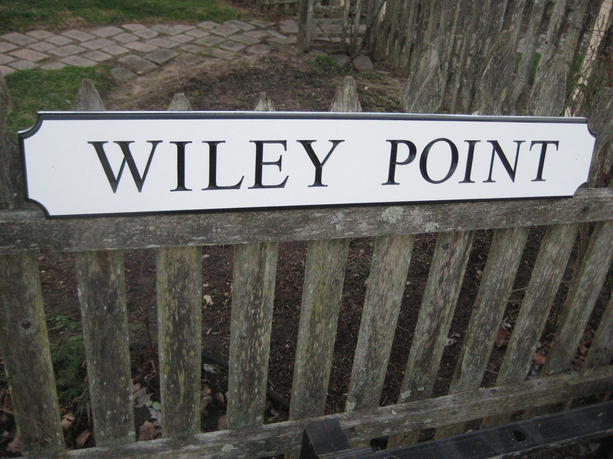 Custom Carved Quarterboard sign - Add your name or place (Q3) - The Carving Company