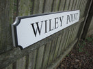 Custom Carved Quarterboard sign - Add your name or place (Q3) - The Carving Company