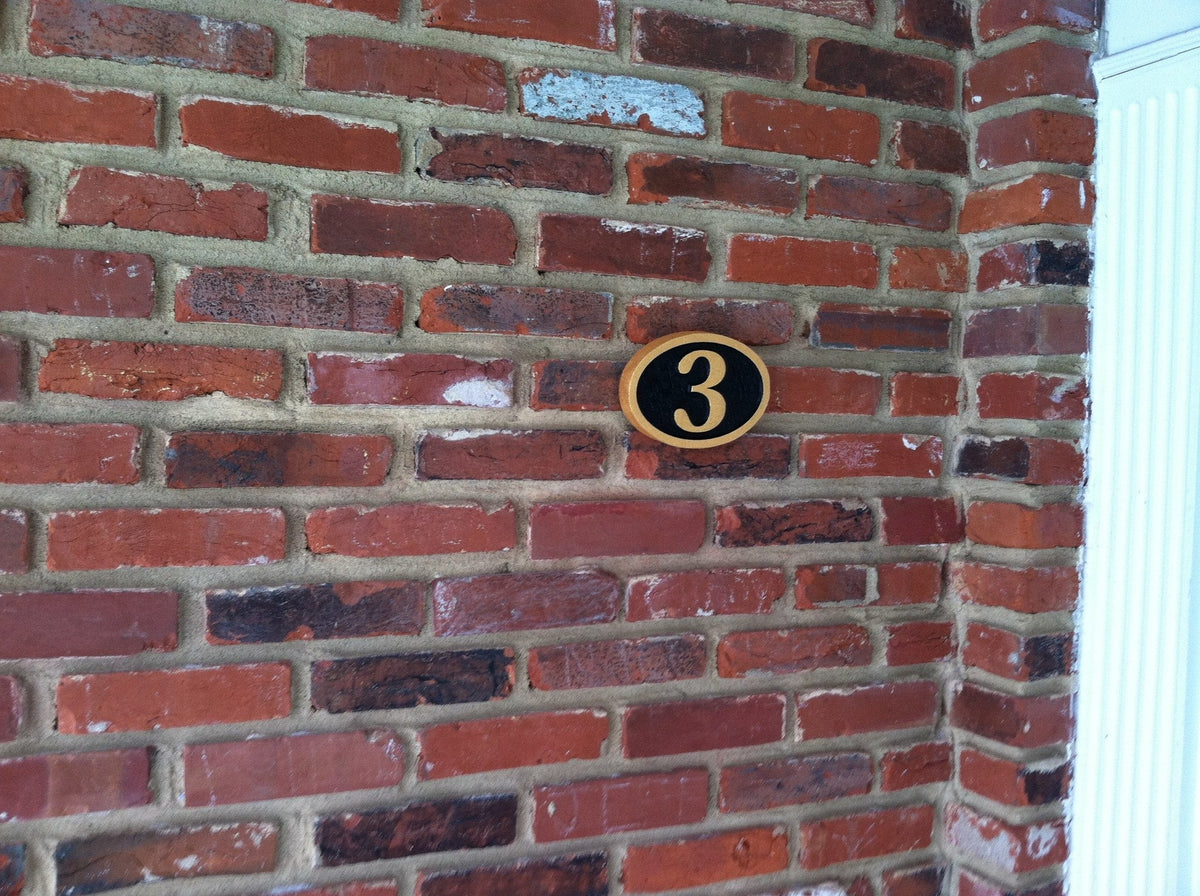 Carved House Number - Any Number (A3) - The Carving Company
