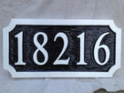 Personalized Address Sign - Custom Carved House Number Sign  (A13) - The Carving Company