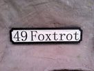 Personalized Address Sign with Street Name  (A54) - The Carving Company