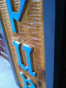 Custom Carved Cedar Pub Signs  (BP100) - The Carving Company