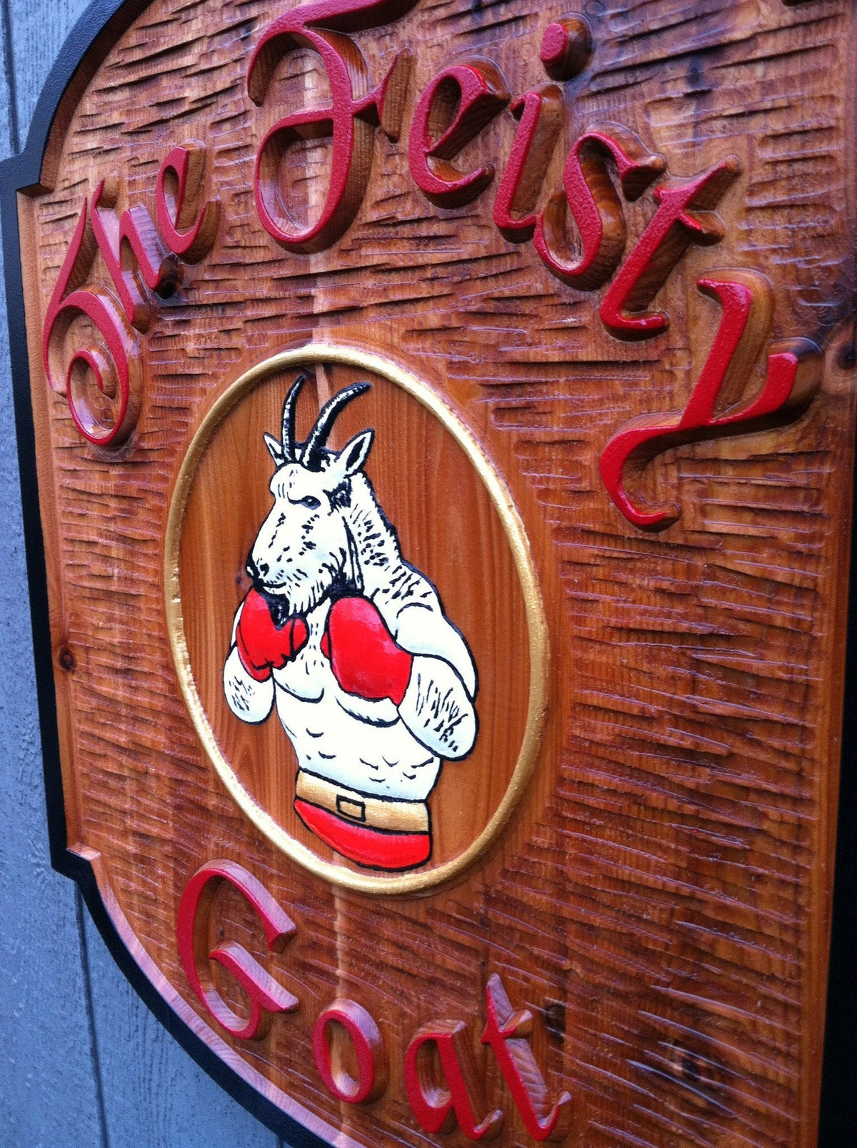 Custom Carved Wood Bar or Pub Sign - Design your Own (BP29) - The Carving Company