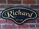 Classy Personalized Bar Sign with Established year  (BP9) - The Carving Company