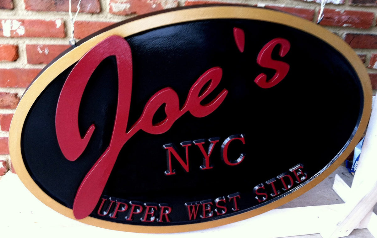Customized Business Signs  (B48) - The Carving Company