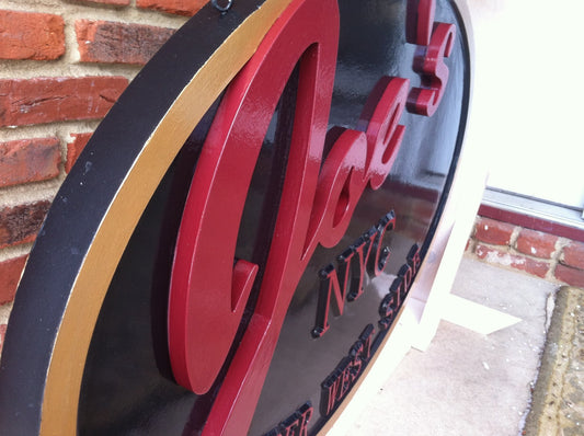 Customized Business Signs  (B48) - The Carving Company