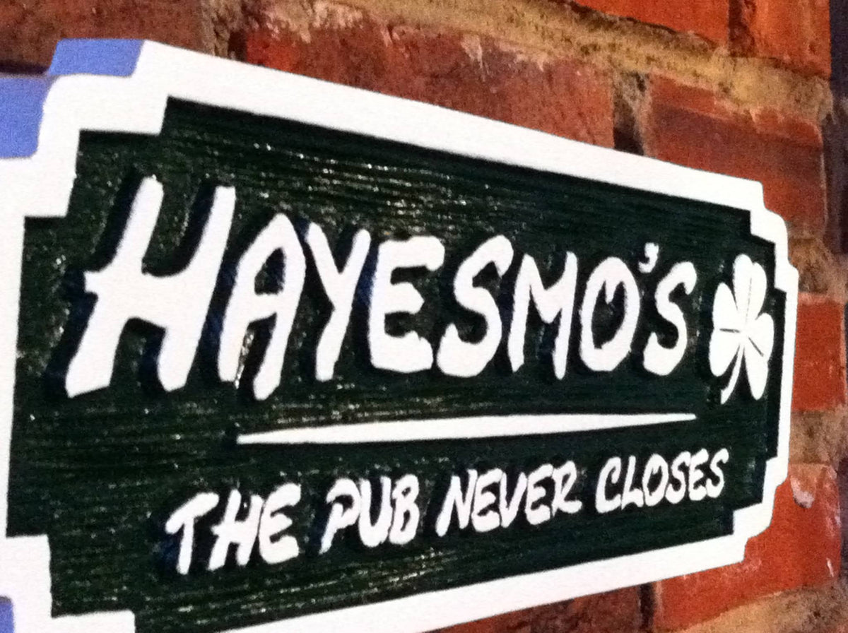 Personalized Bar Sign with Tag Line (BP33) - The Carving Company