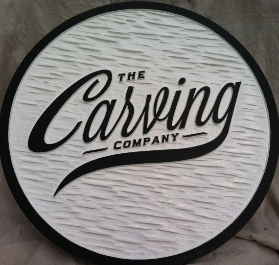 Custom Dimensional Business Signs - Exterior or Interior Display (B10) - The Carving Company