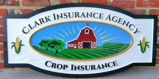 Carved Exterior Dimensional Business Signs / Customize with your Logo (B2) - The Carving Company
