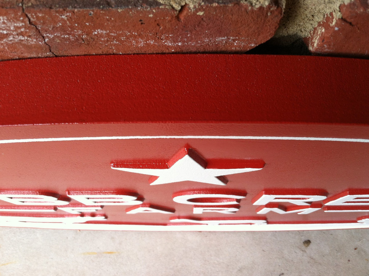 Custom Carved Business Sign - For Farm - Estate - Office Sign (B23) - The Carving Company