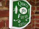 Custom Farm Sign - Professional Office (B62) - The Carving Company