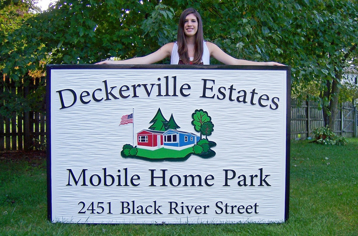 Custom Carved Dimensional Exterior or Interior Business Signs (B44) - The Carving Company
