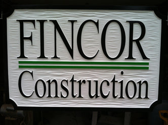 Custom Carved Dimensional Professional Exterior Business Sign (B17) - The Carving Company