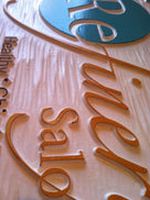 Custom Carved Dimensional Outdoor Business Sign  (B13) - The Carving Company