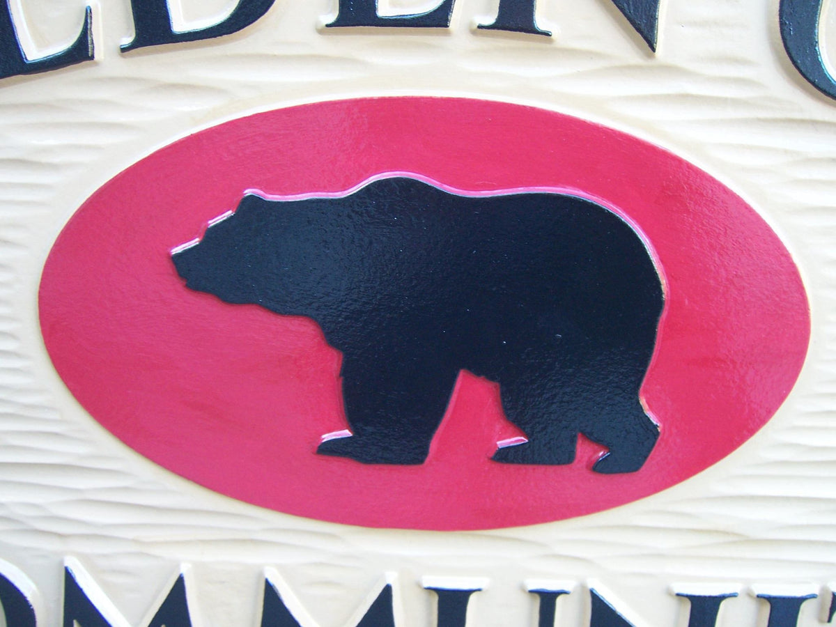Community Garden Sign (B25) - The Carving Company