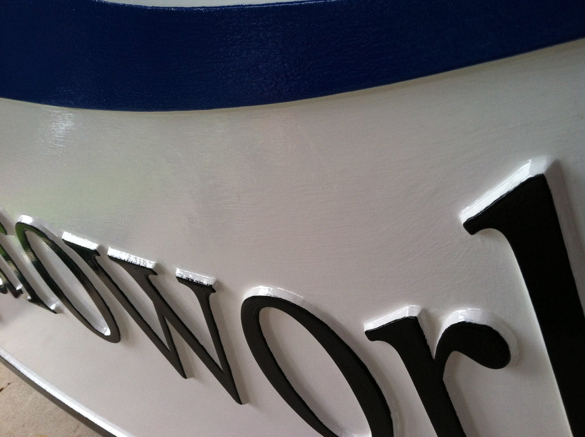 Custom Carved Business Signage  (B20) - The Carving Company
