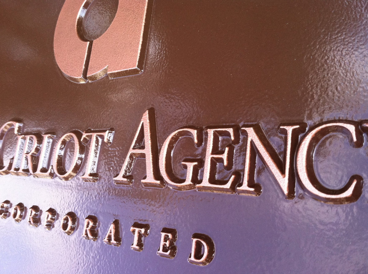 Custom Carved Dimensional  Signs for Business (B45) - The Carving Company
