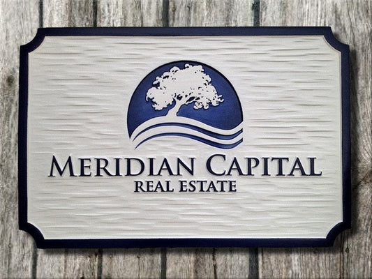 Customized Professional Business Sign for Exterior or Interior Display (B8) - The Carving Company