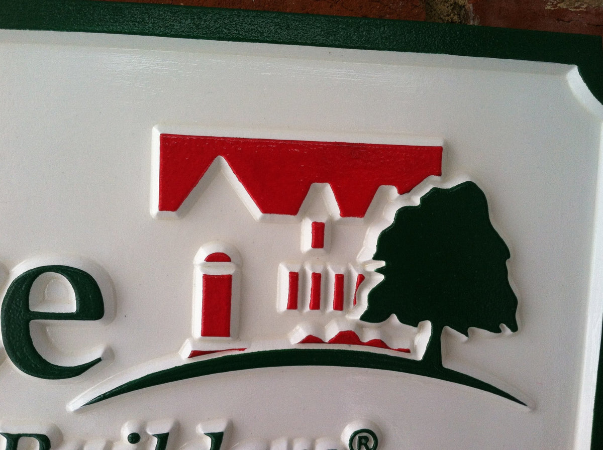 Professional Business Signs - Custom Made - Carved (B4) - The Carving Company