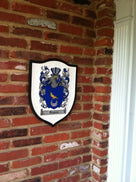 Custom Historic Family Crest Sign - Coat of arms (FC4) - The Carving Company