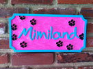 Personalized Pet Name sign  (P4) - The Carving Company