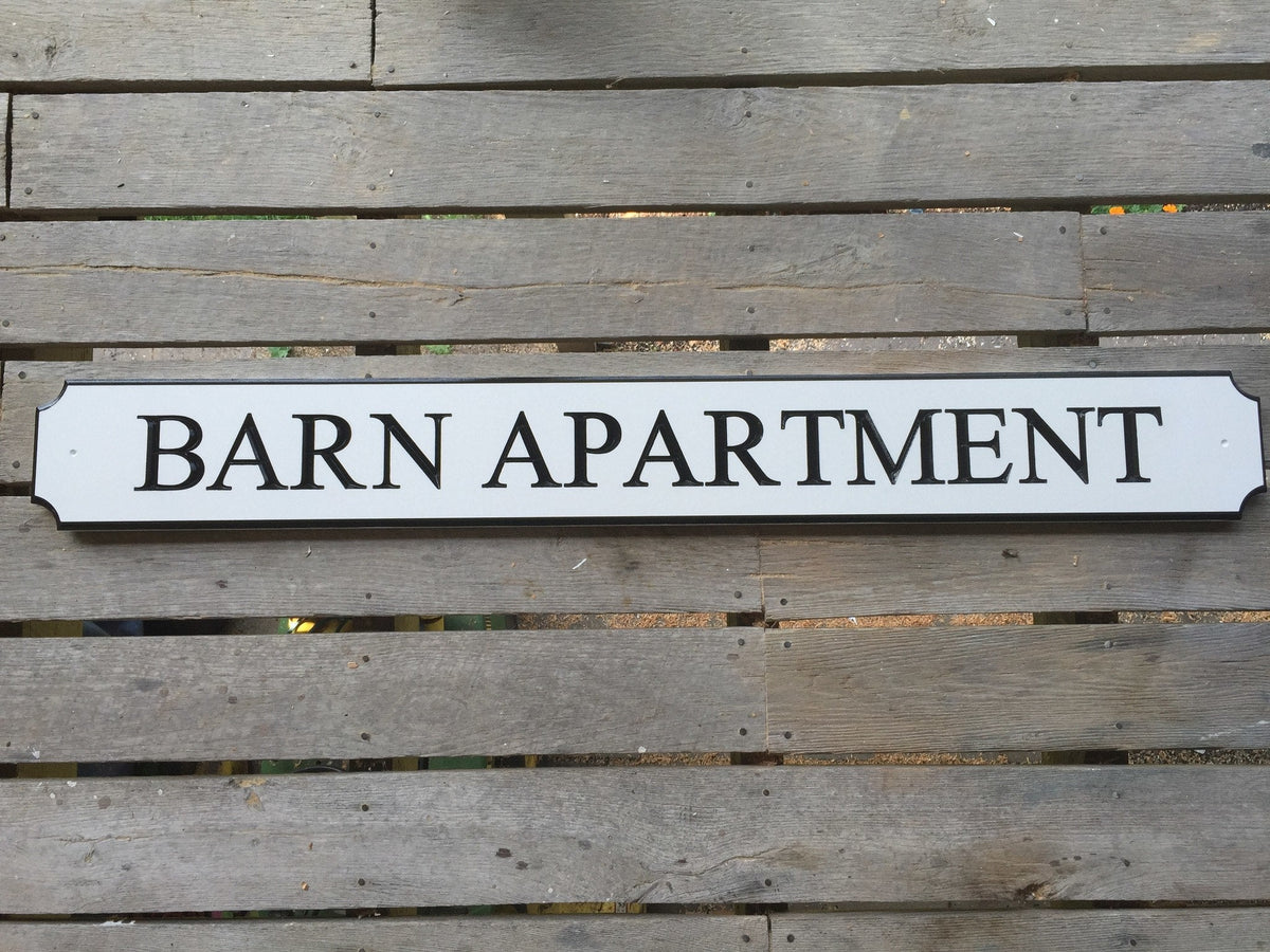 Custom Carved Quarterboard sign - Personalized (Q13) - The Carving Company