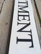 Custom Carved Quarterboard sign - Personalized (Q13) - The Carving Company