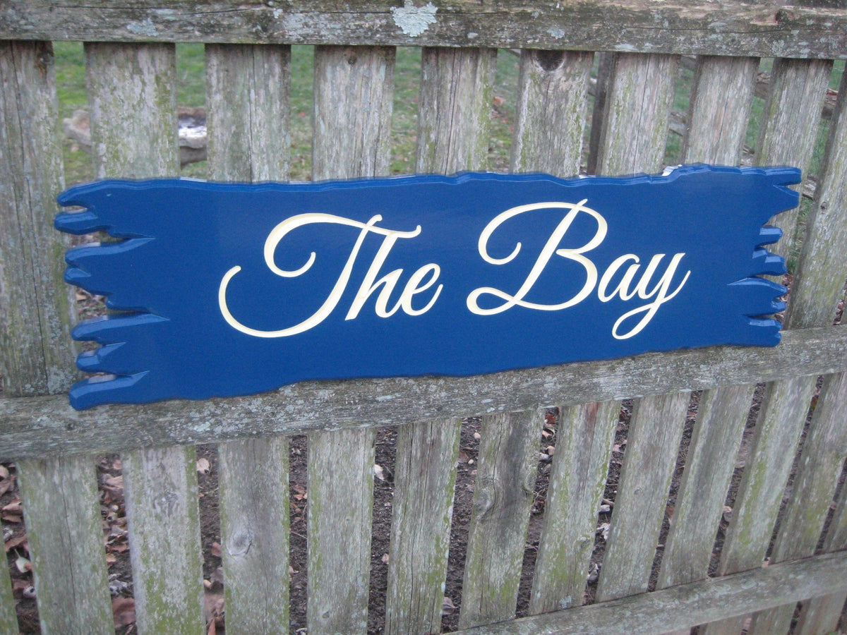 Custom Carved Quarterboard sign - Add your Name or Place (Q4) - The Carving Company