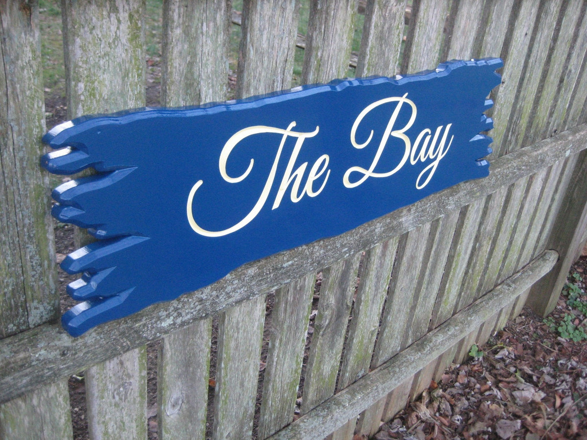 Custom Carved Quarterboard sign - Add your Name or Place (Q4) - The Carving Company