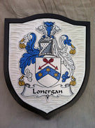 Customized Coat of arms Carved Sign  (FC1) - The Carving Company